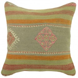 Coussin ethnique en kilim Kolon C039