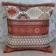 Coussin Anatolien Kapadokia ivoire et orange