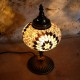 Lampe déco ethnique marron Idia par KaravaneSerail