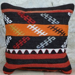 Housse de coussin en kilim turc Kolon D007