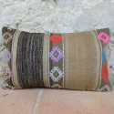 Coussin décoratif en kilim Lumbar E023