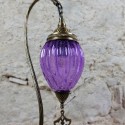 Lampe décorative violette Astana