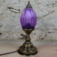 Lampe de chevet bohème chic lilas Okoba par KaravaneSerail