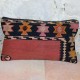 Housse de coussin en kilim oriental Lumbar D008