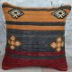 Housse de coussin kilim orientale turc vintage Kolon D022