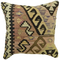 Coussin vintage kilim Kolon C045, décoration orientale