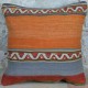 Housse de coussin orientale en kilim de Sivash Kolon D071