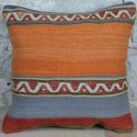 Coussin kilim vintage Kolon D071