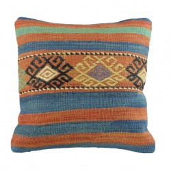 Housse de coussin orientale en kilim Kolon A016