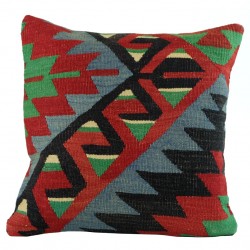 Housse de coussin Avshar A009 en kilim turc