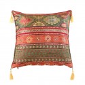 Coussin ethnique Kapadokia rouge et vert