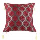 Coussin oriental moderne rouge bordeaux Mysia