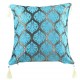 Housse de coussin turquoise bohème Mysia