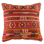 Coussin ethnique vintage pour décoration bohème