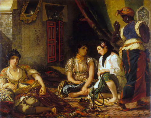 Orientalisme - Eugène Delacroix, Femmes d'Alger (Musée du Louvre)