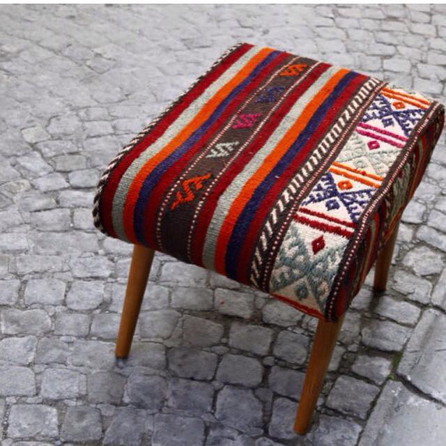 Tabouret kilim