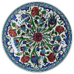 Idée cadeau originale : plat en céramique d'Iznik par KaravaneSerail