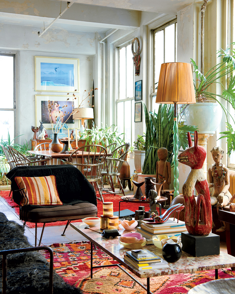 Deco bohochic par New York Times Style Magazine