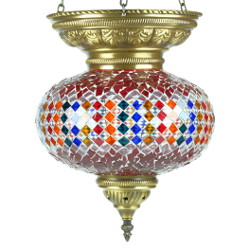 Lustre oriental en mosaïque Nammu par KaravaneSerail